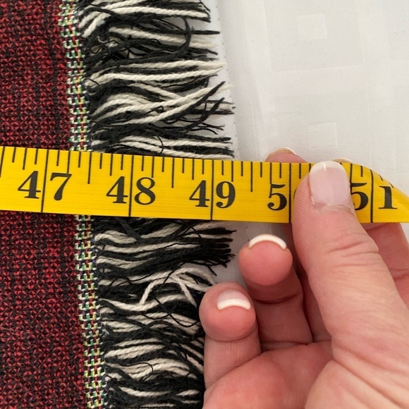 Vintage Chatham Tapestry Throw Blanket Let It Snow Christmas Snowmen‎ Holiday - Picture 11 of 11